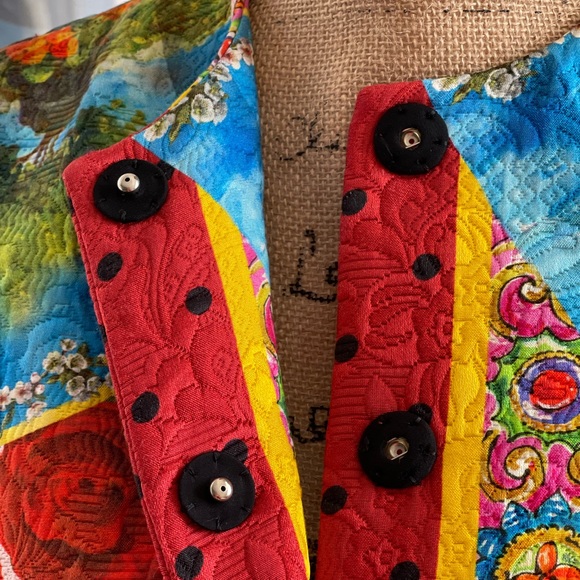 Dolce and Gabbana floral evening jacket size IT40 - Picture 3 of 14